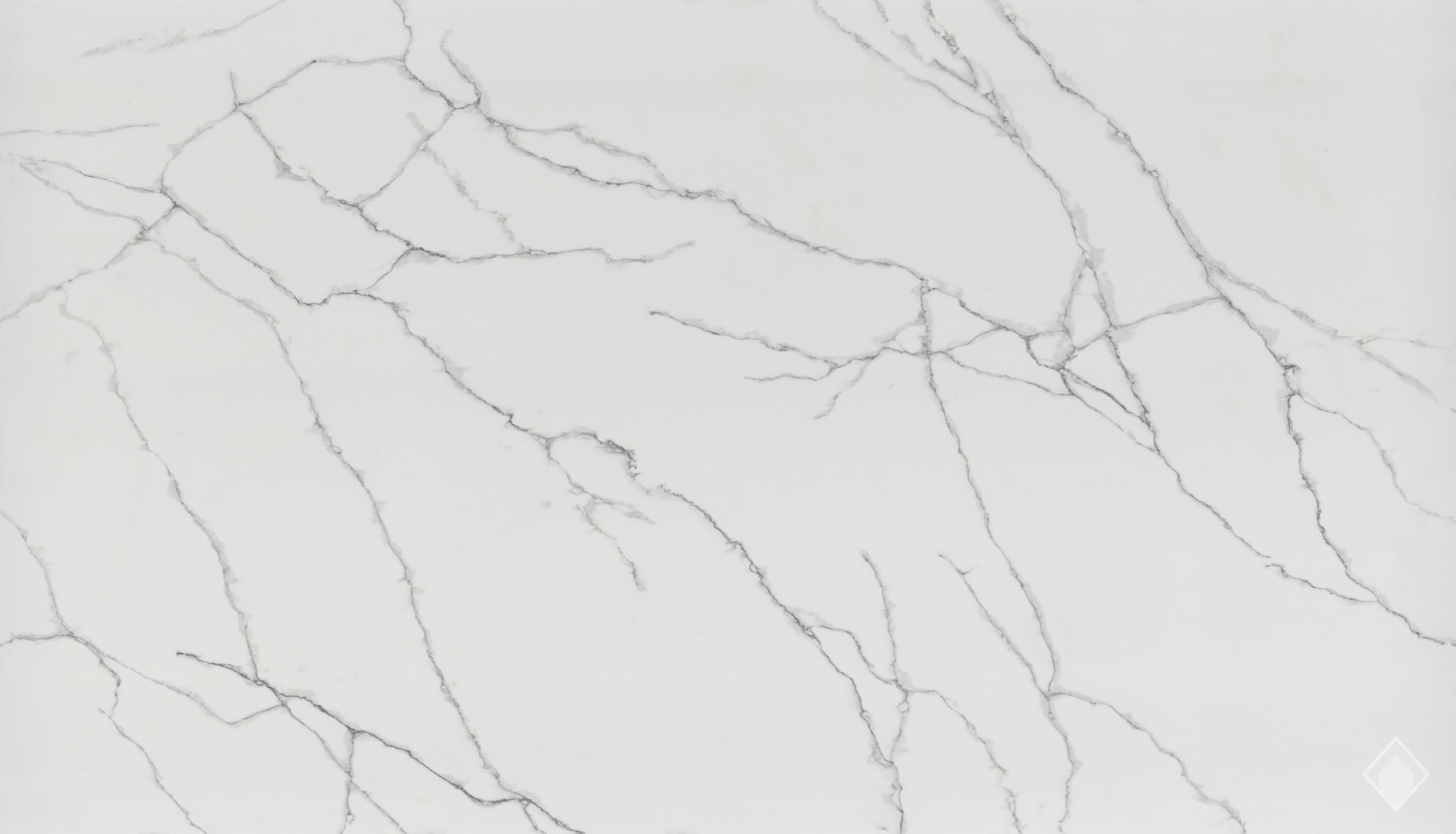 GFO Quartz Calacatta Lincoln Gray quartz slab