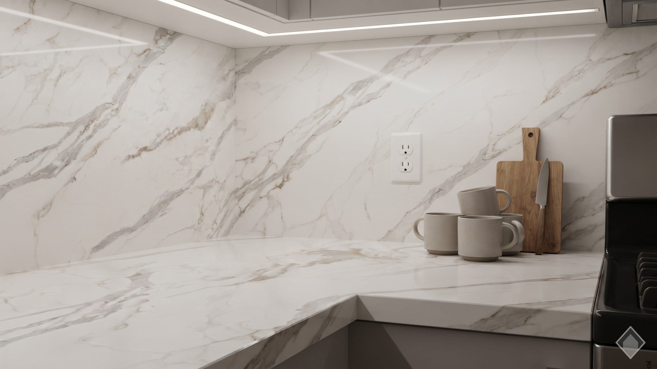 GFO Quartz Calacatta Paonazzo SJ Quartz quartz slab