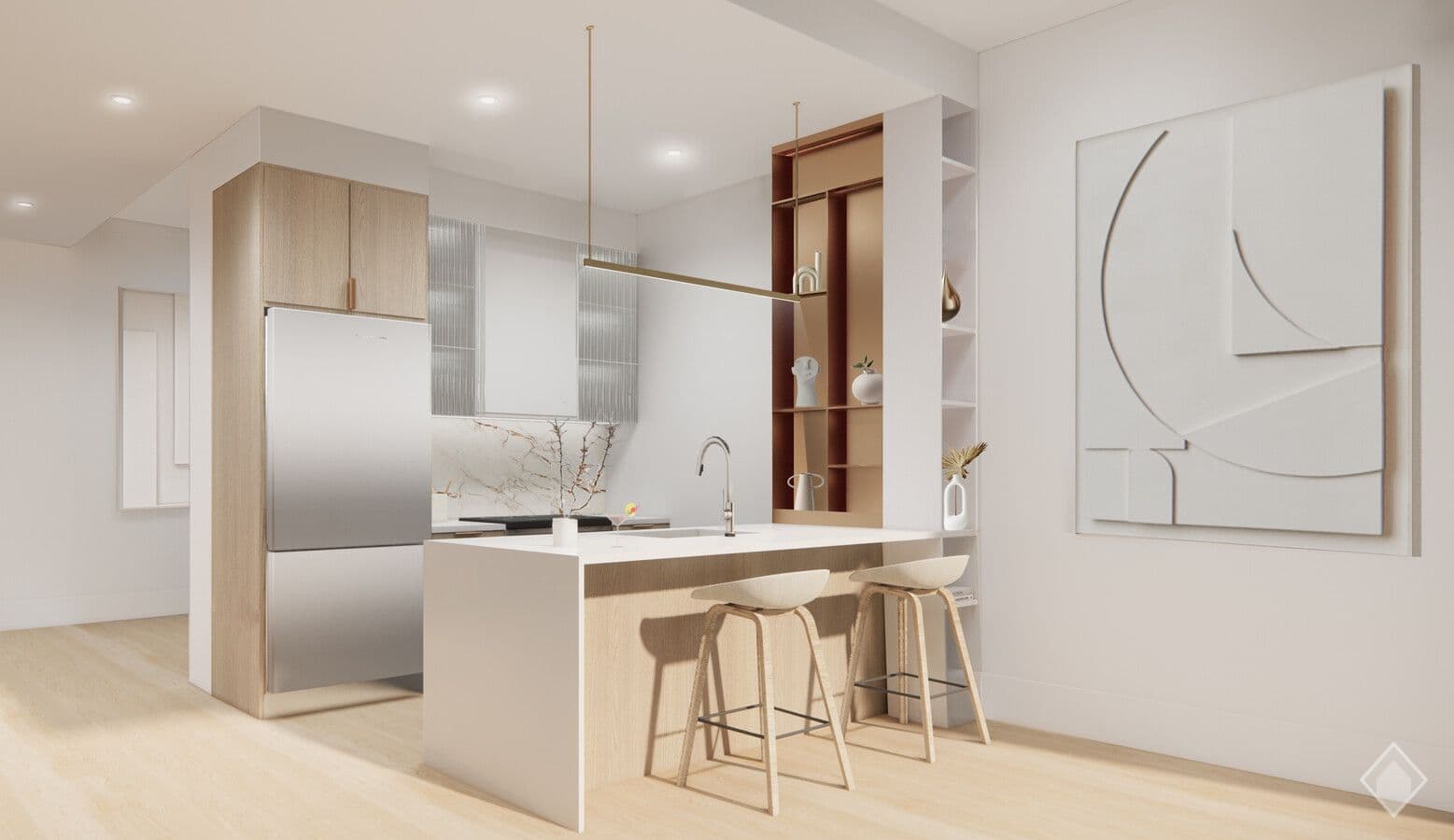 69 Adams Street | Bridgeview DUMBO — Kitchens